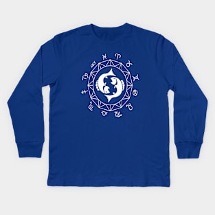 Pisces Kids Long Sleeve T-Shirt